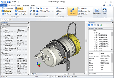 ABviewer - Display CAD files and more